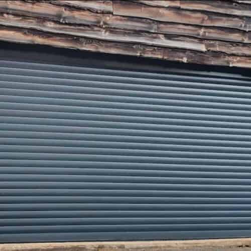 AlluGuard 77mm Secure By Design Insulated Roller Door in Anthracite Grey