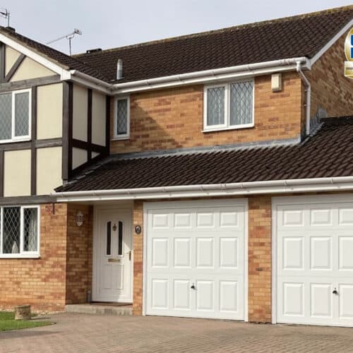 Garador Beaumont Up & Over Doors in White