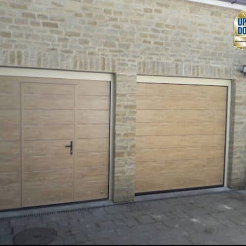 Ryterna MidRib Insulated Sectional Doors with Wicket & Pass Door